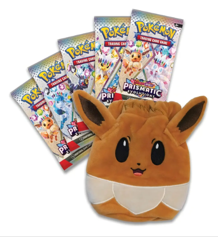 Pokemon Evoluciones Prismaticas Coleccion Especial Con Bolsa Para Accesorios