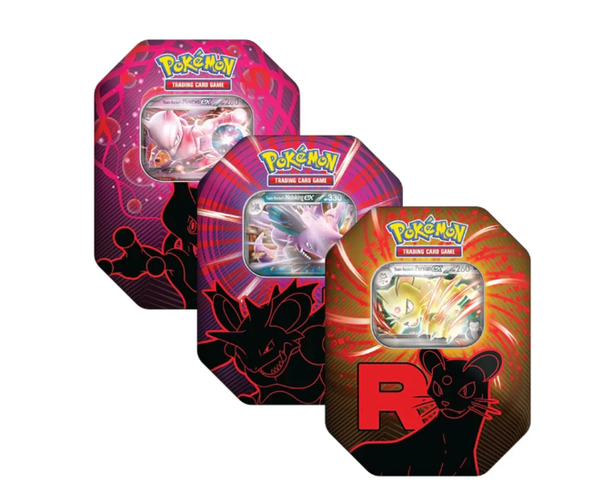 Pokemon Tin Team Rocket Español