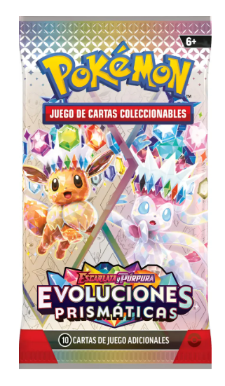 Sobre Pokémon Evoluciones Prismáticas (Prismatic Evolutions) Español