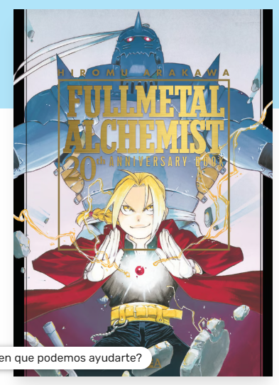 Fullmetal alchemist 20th anniversary book Ivrea Argentina