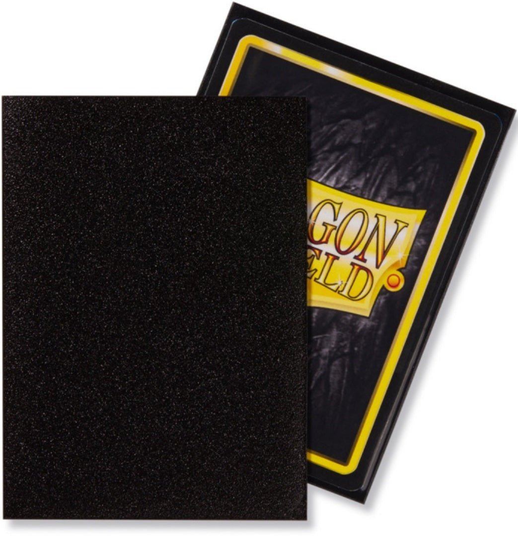 DRAGON SHIELD - SLEEVES STANDARD SIZE MATTE (100) - JET