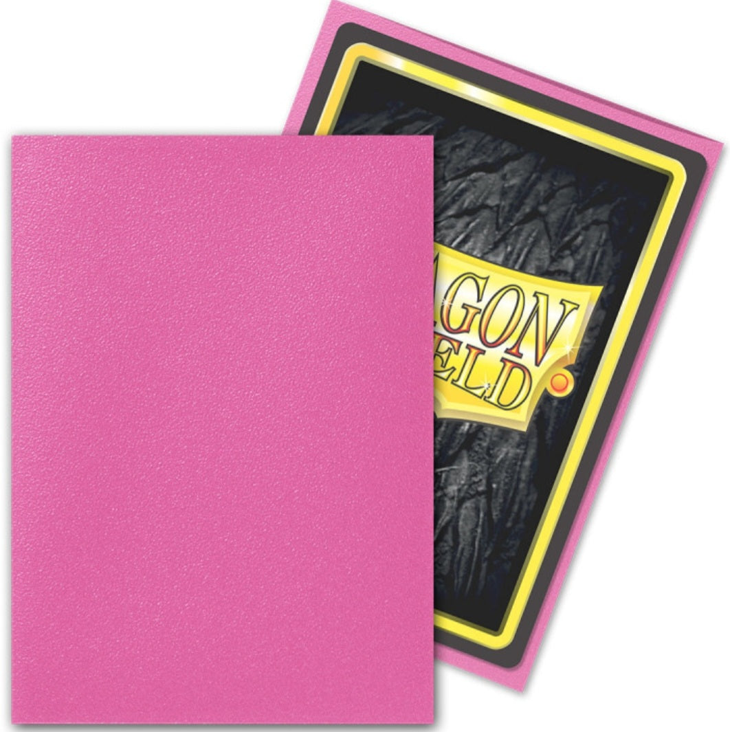 DRAGON SHIELD - SLEEVES STANDARD SIZE MATTE (100) - PINK DIAMOND