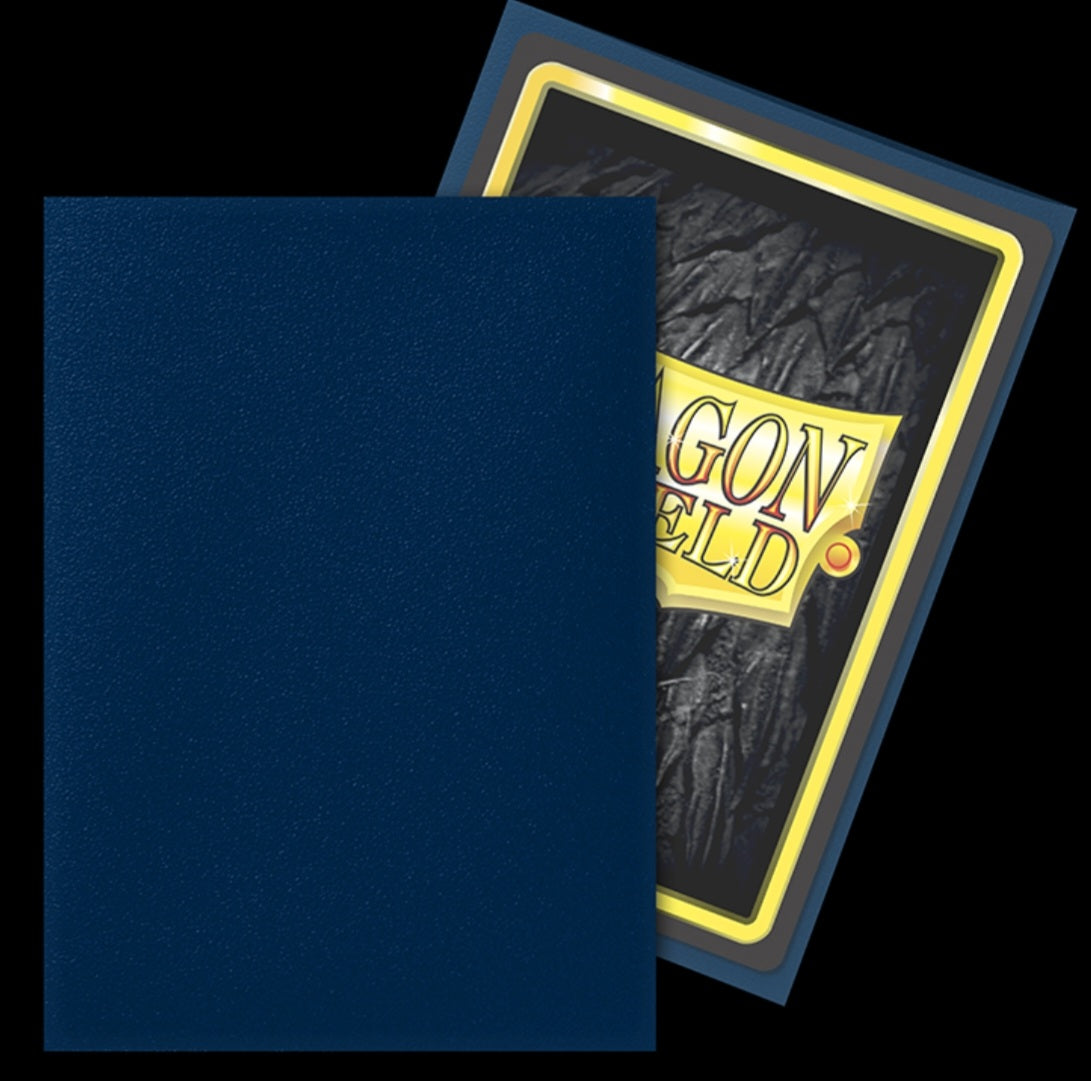 DRAGON SHIELD - SLEEVES STANDARD SIZE MATTE (100) - MIDNIGHT BLUE