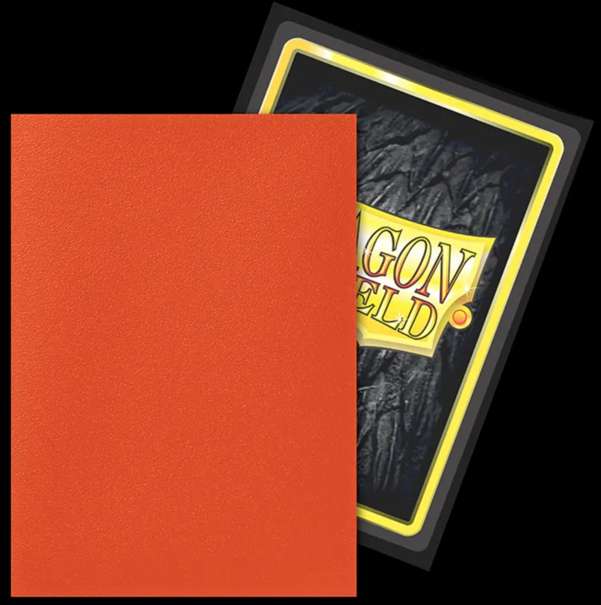 DRAGON SHIELD - SLEEVES STANDARD SIZE MATTE DUAL (100) - EMBER