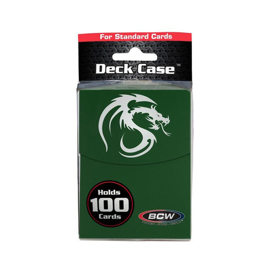 BCW - BCW GAMING DECK CASE - LARGE - GREEN