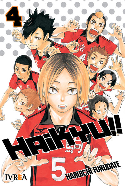 Haikyu Vol. 4 Ivrea Argentina