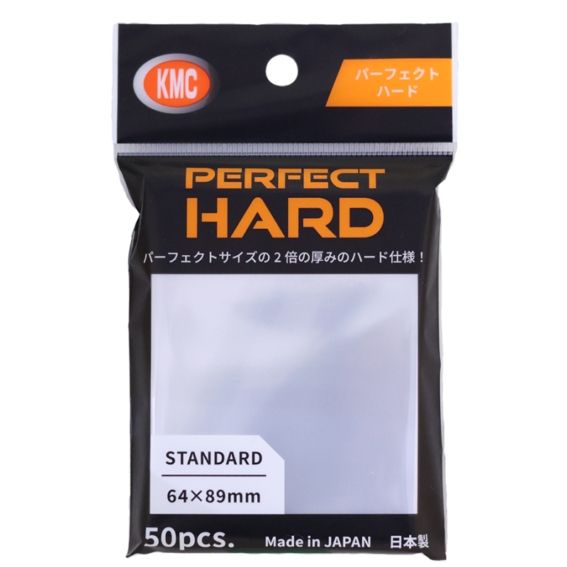 KMC - FULL SIZED "HARD" PERFECT CLEAR (50)
