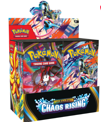 Pokémon: Chaos Rising Booster Display Español