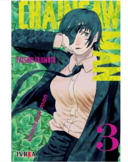 Chainsaw Man Tomo 3 – Manga Ivrea | Mangaball.cl