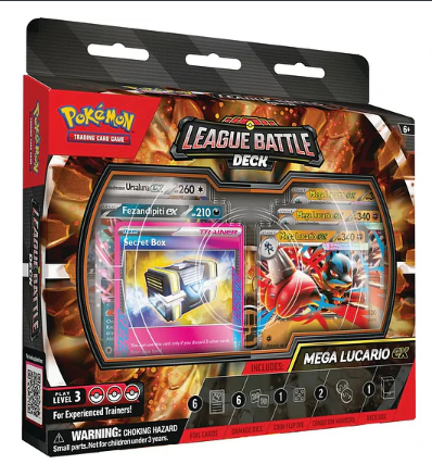 MEGA LUCARIO EX League battle deck (ingles)