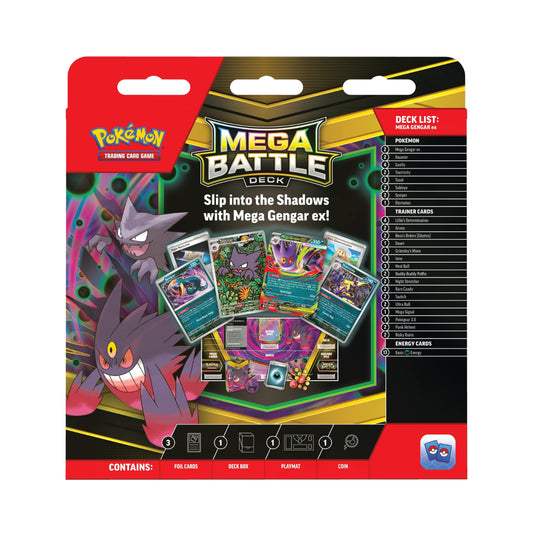 Pokemon Mazo Megacombate Mega Gengar(Español)