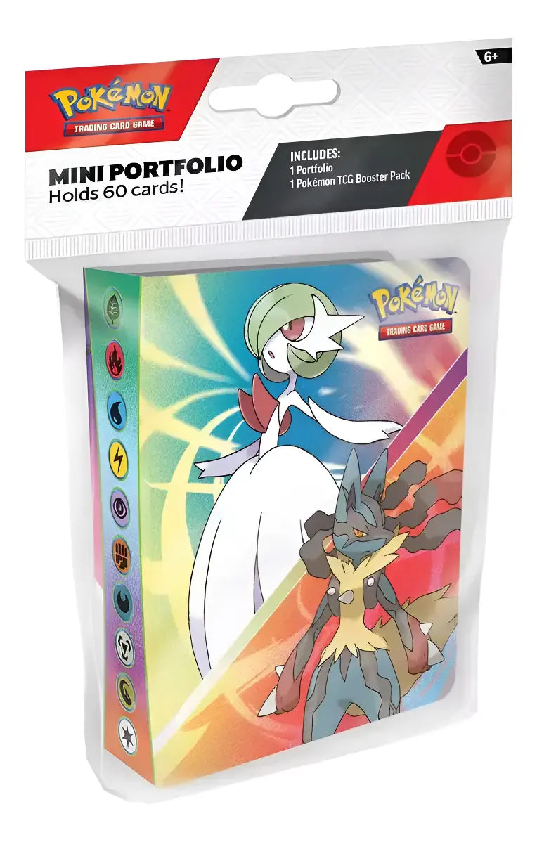 Mini Portafolio Pokémon TCG Mega Evolución con Sobre
