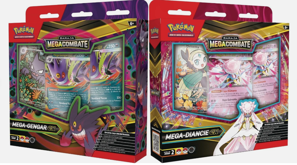 Pokemon Mazo Megacombate Mega Gengar(Español)