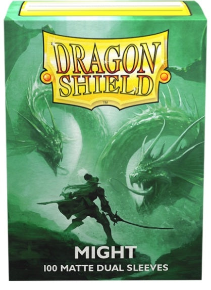 DRAGON SHIELD - SLEEVES STANDARD SIZE MATTE DUAL (100) - MIGHT