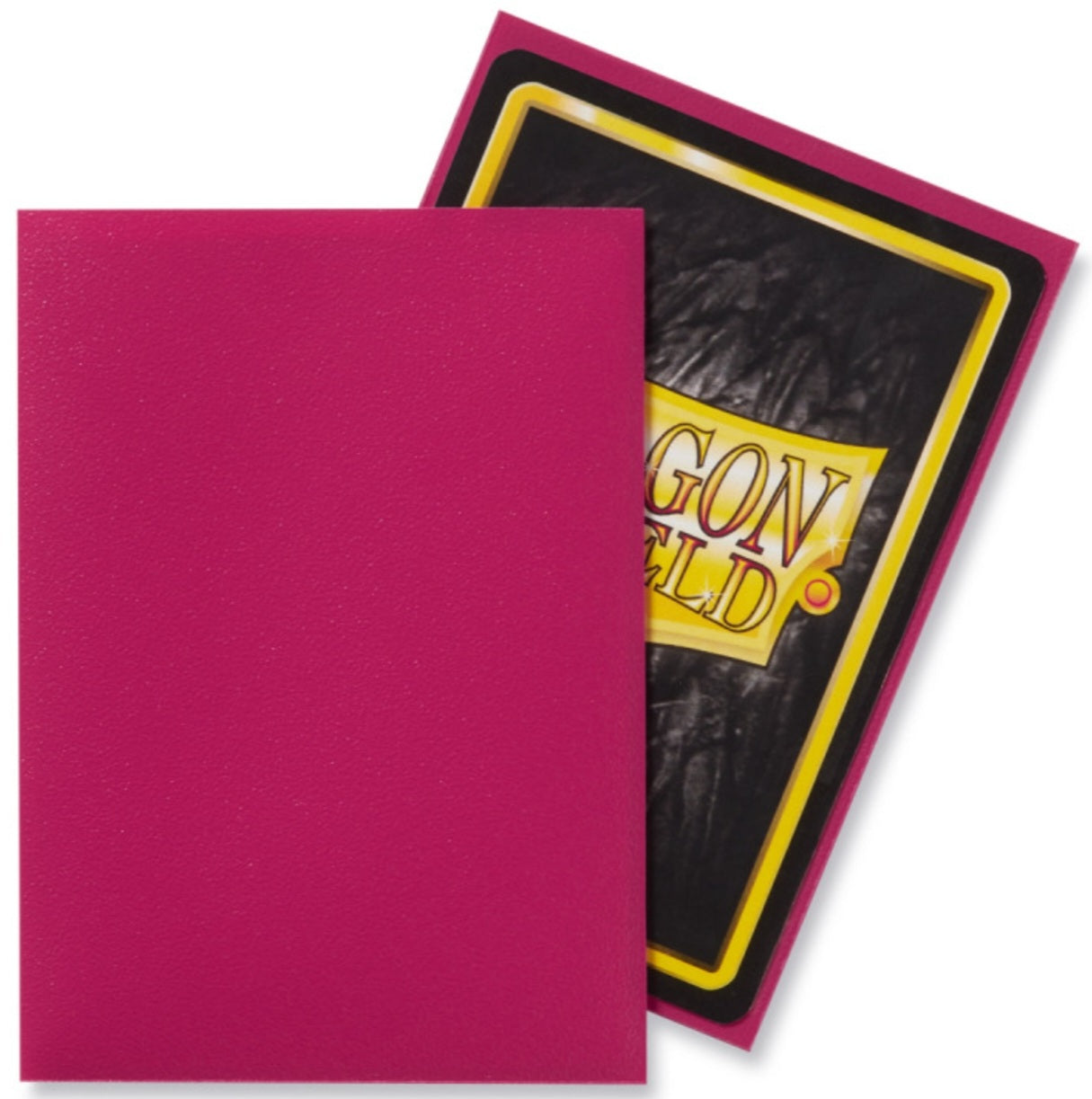 DRAGON SHIELD - SLEEVES STANDARD SIZE MATTE (100) - MAGENTA