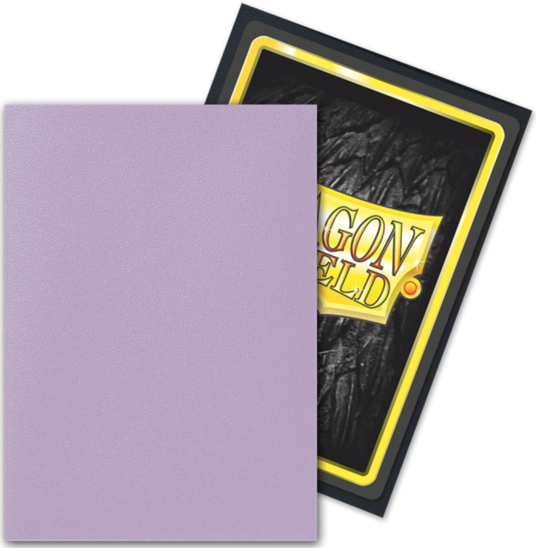 DRAGON SHIELD - SLEEVES STANDARD SIZE MATTE DUAL (100) - ORCHID