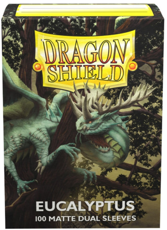 DRAGON SHIELD - SLEEVES STANDARD SIZE MATTE DUAL (100) - EUCALYPTUS