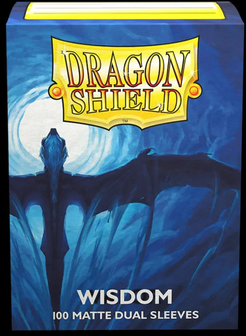 DRAGON SHIELD - SLEEVES STANDARD SIZE MATTE DUAL (100) - WISDOM