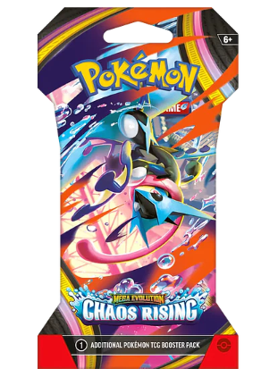 Pokemon TCG Mega Evolution - Chaos Rising - Sleeved Booster (Ingles)