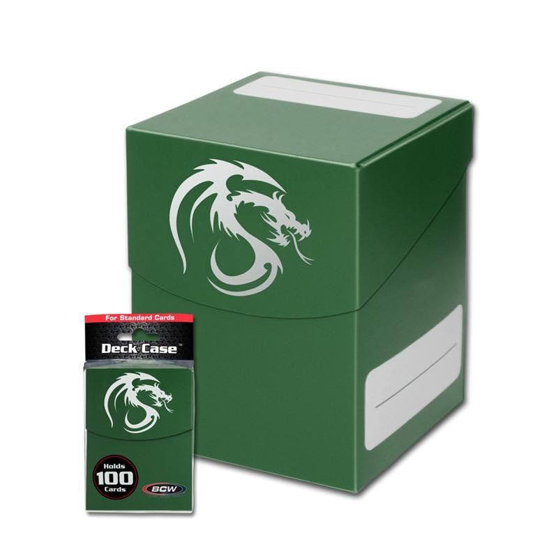 BCW - BCW GAMING DECK CASE - LARGE - GREEN