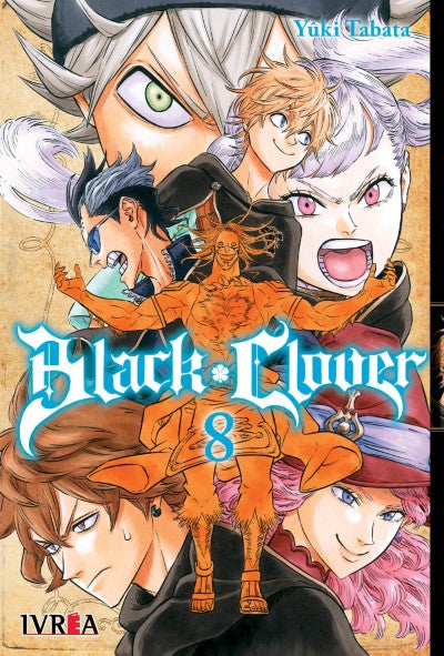 Black Clover Vol. 8 Ivrea Argentina
