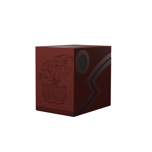 DRAGON SHIELD - DOUBLE SHELL - DECK BOX - BLOOD RED