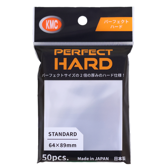 KMC - FULL SIZED "HARD" PERFECT CLEAR (50)